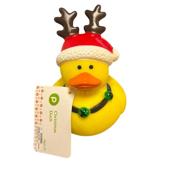 PUBLIX CHRISTMAS HOLIDAY RUBBER DUCKS SET OF 6 Duck My Jeep Duckies NEW Assorted - Picture 6 of 16